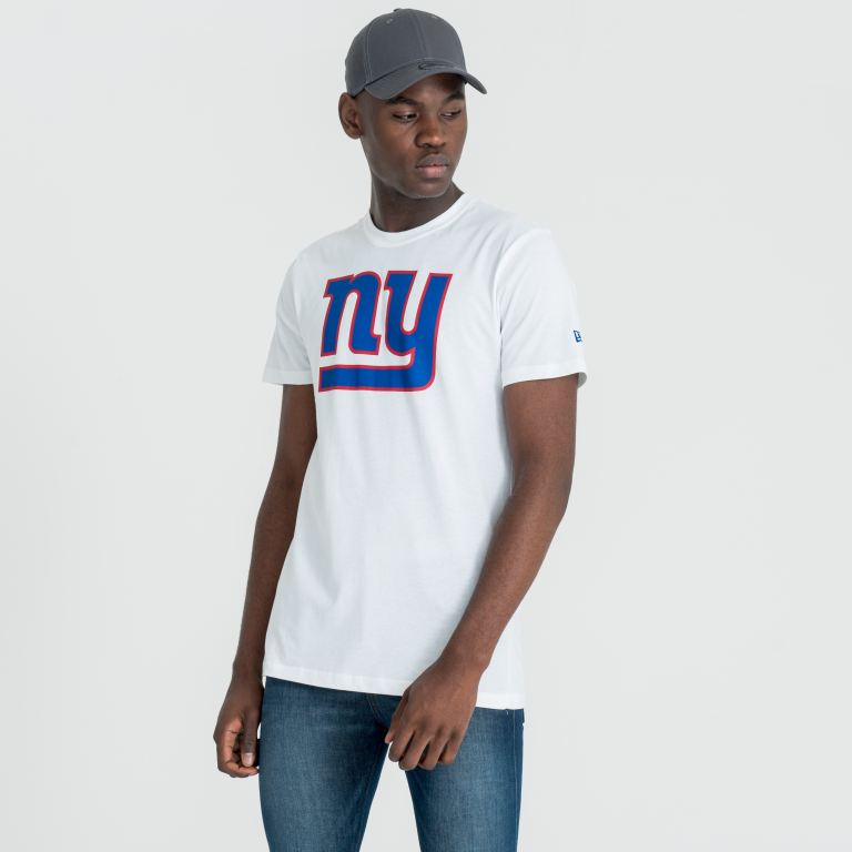 Ropa New Era Nfl Blancos - New York Giants Team Logo Tee 92680NXIP